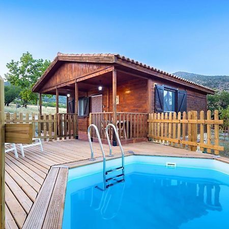 Aldea Los Odres - Cabanas De Madera De 1ª Con Piscina Privada Y Bbq En La Puerta Moratalla  Eksteriør bilde