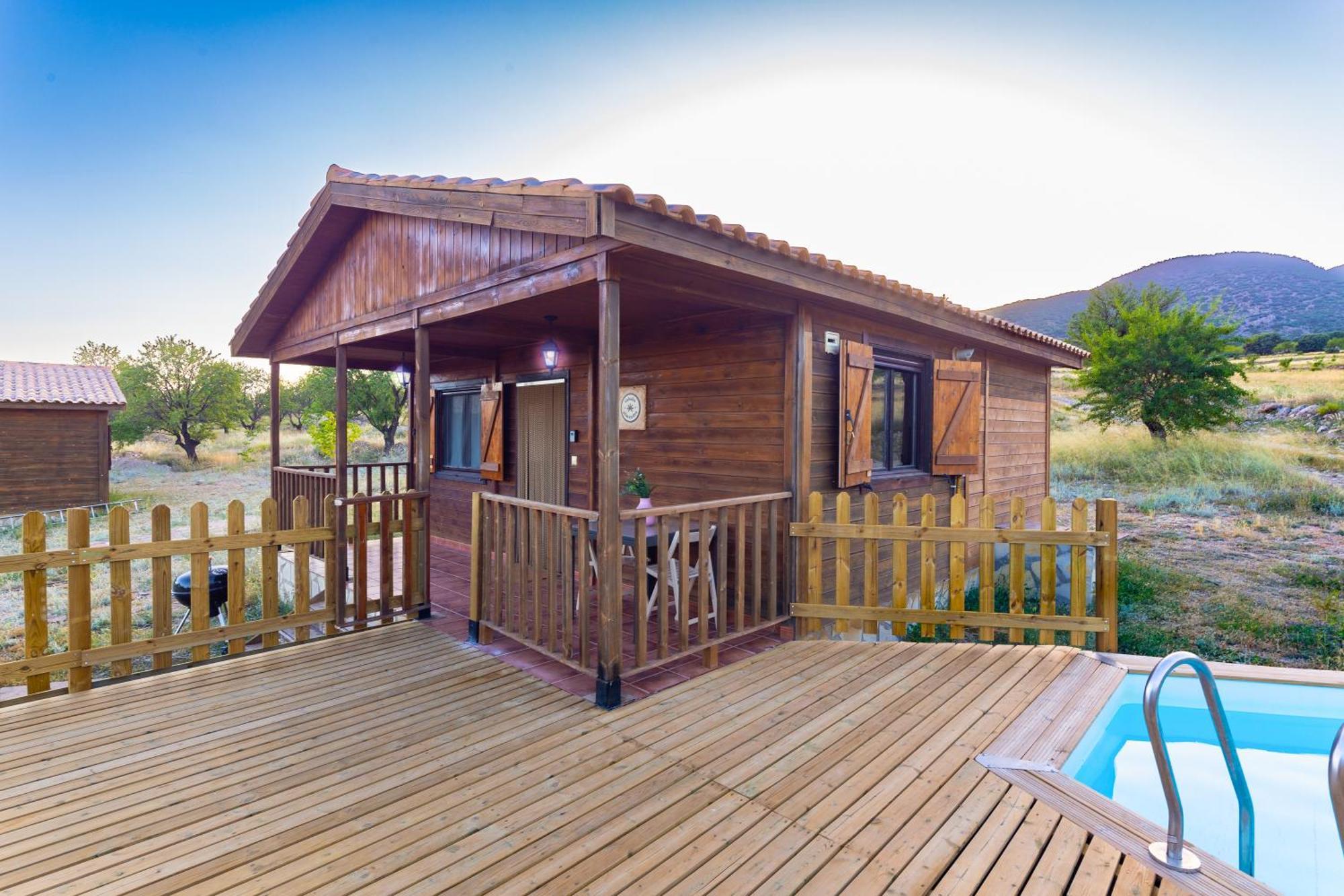 Aldea Los Odres - Cabanas De Madera De 1ª Con Piscina Privada Y Bbq En La Puerta Moratalla  Eksteriør bilde