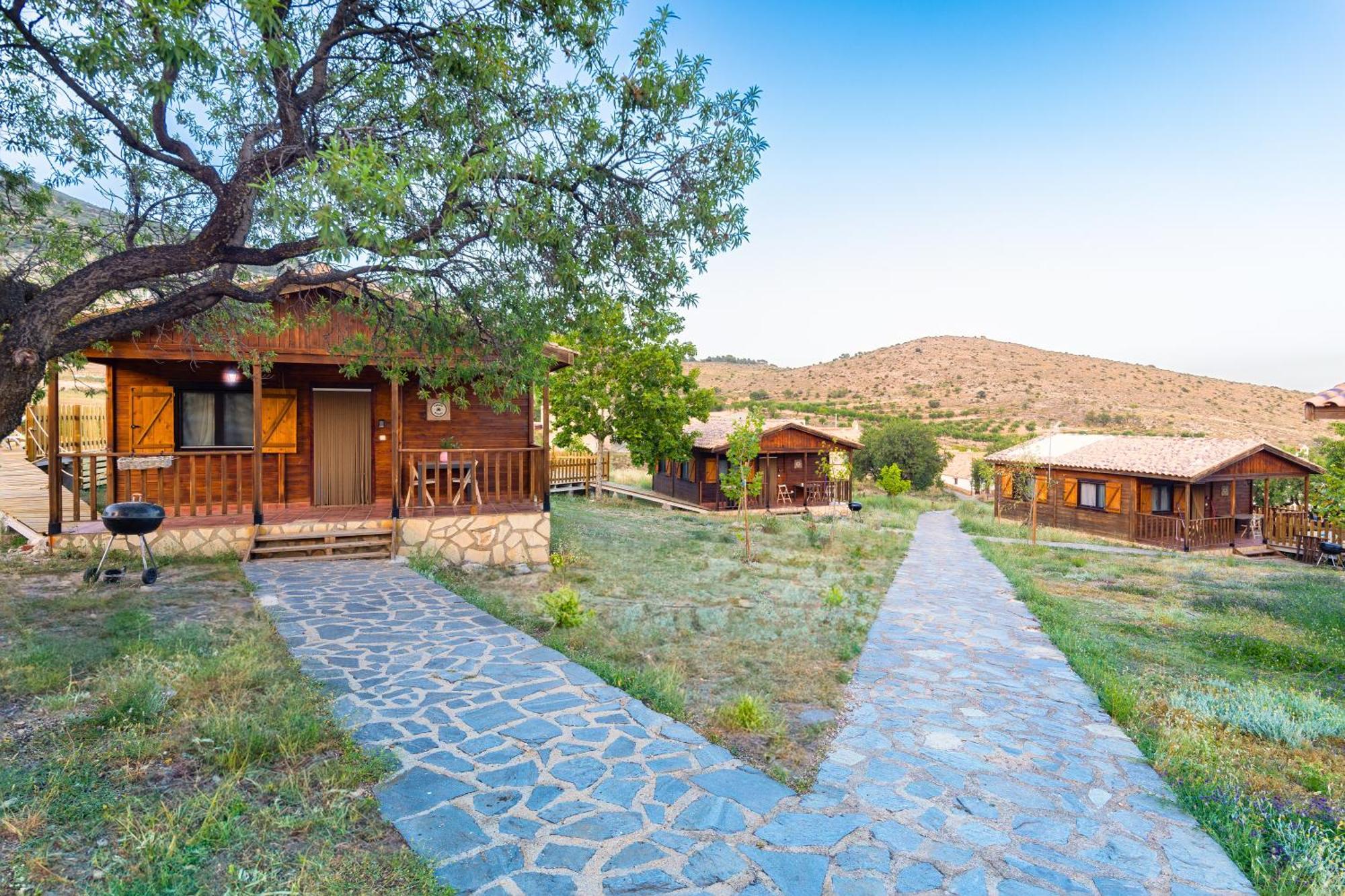 Aldea Los Odres - Cabanas De Madera De 1ª Con Piscina Privada Y Bbq En La Puerta Moratalla  Rom bilde